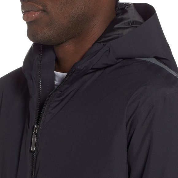 RYU Respect Your Universe Men's Sideline Parka in Black MRSP $425 - Picture 3 of 6